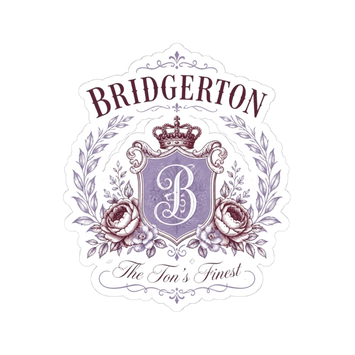 Bridgerton "Bridgerton" Sticker - alternate angle 2, merchandise